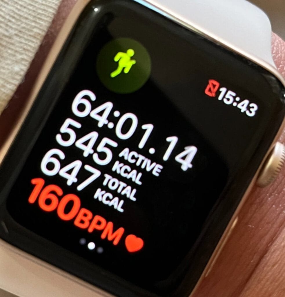 Apple watch workout